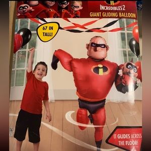 Disney Incredibles Gliding Balloon NWT